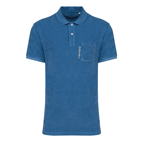 Terry polo shirt