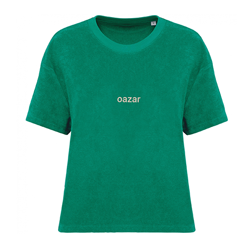 T-shirt éponge oversize