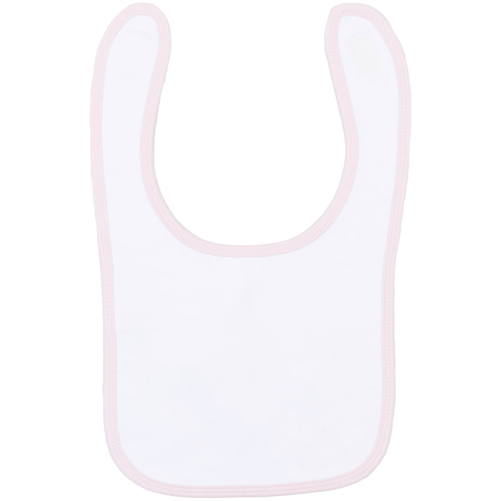 bavoir_rose / blanc_front