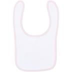 bavoir_rose / blanc_front