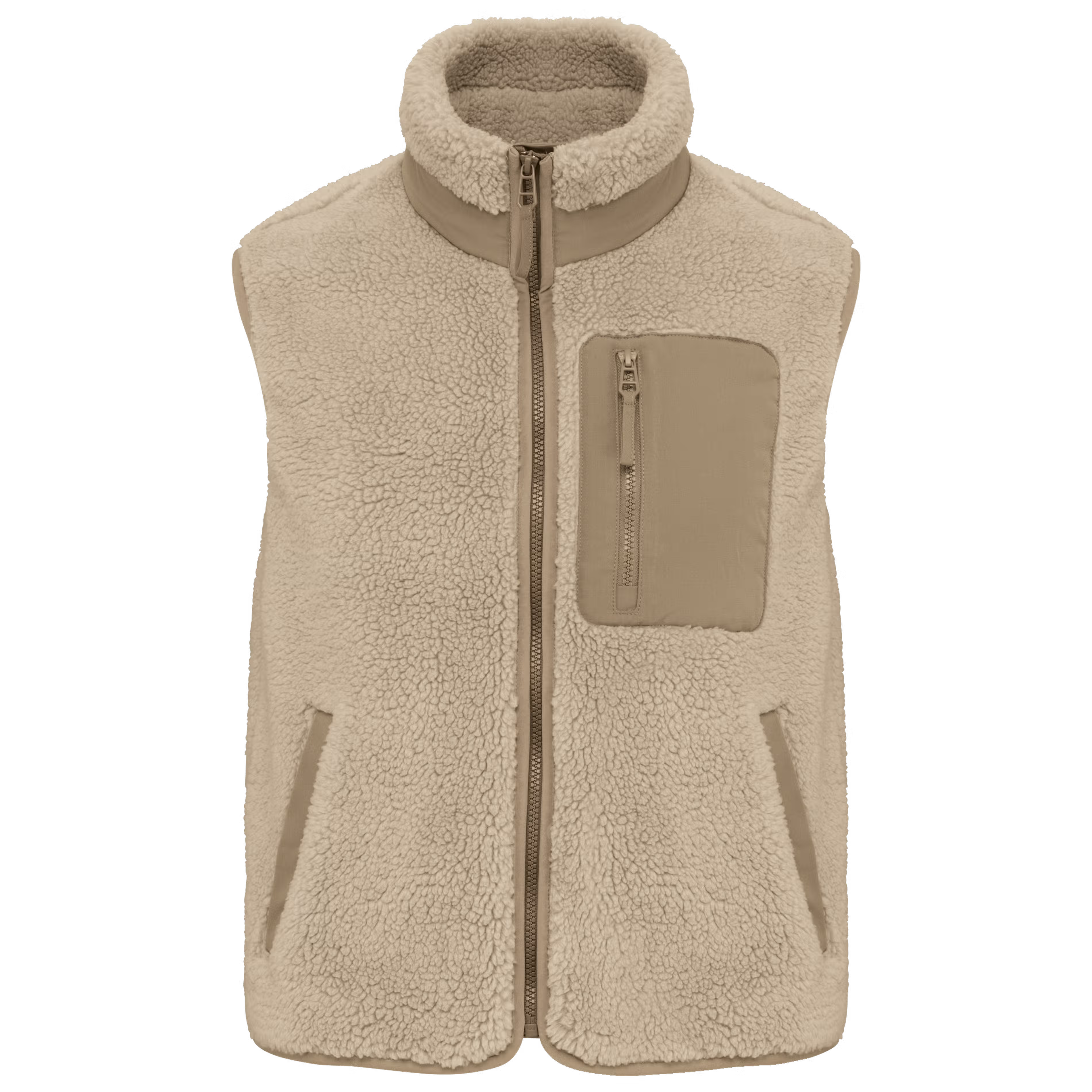 Polaire sherpa sans manche